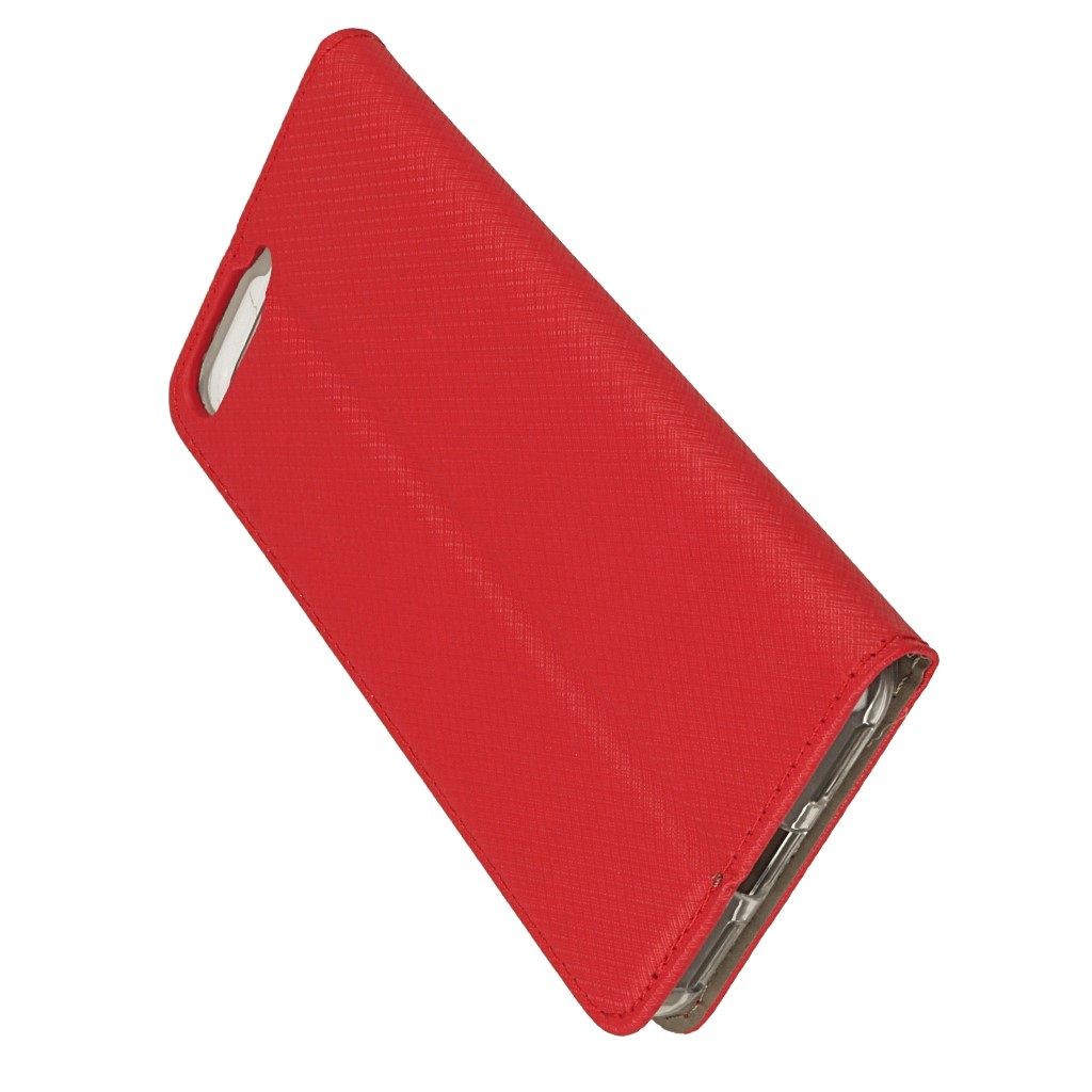 Pokrowiec etui z klapk Magnet Book czerwone HUAWEI Y6 II Compact / 5