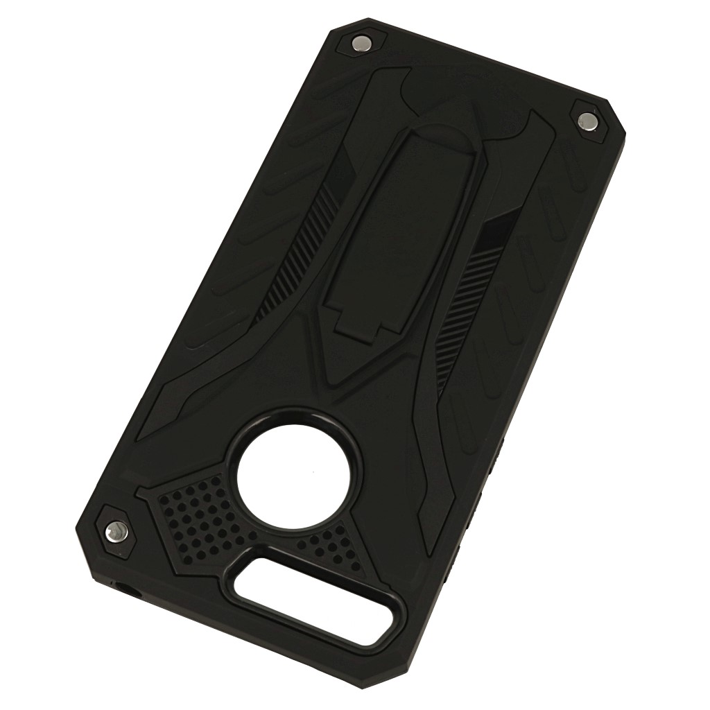 Pokrowiec etui pancerne PHANTOM Case czarne HUAWEI Honor 7A / 2