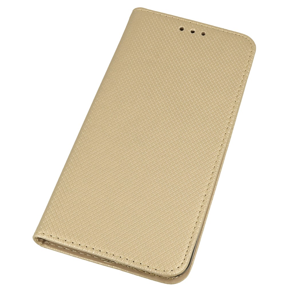 Pokrowiec etui z klapk� Magnet Book z�ote HUAWEI Y9 2018 / 4
