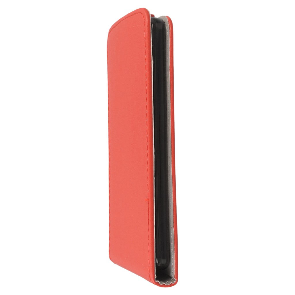 Pokrowiec z klapk na magnes Prestige Slim Flexi czerwony HUAWEI Ascend Y530 / 6