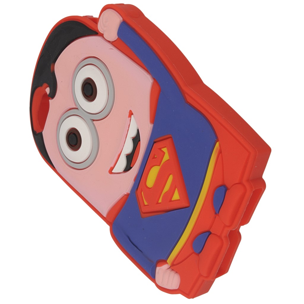 Pokrowiec etui silikonowe 3D Superman czerwony APPLE iPhone 5s / 7