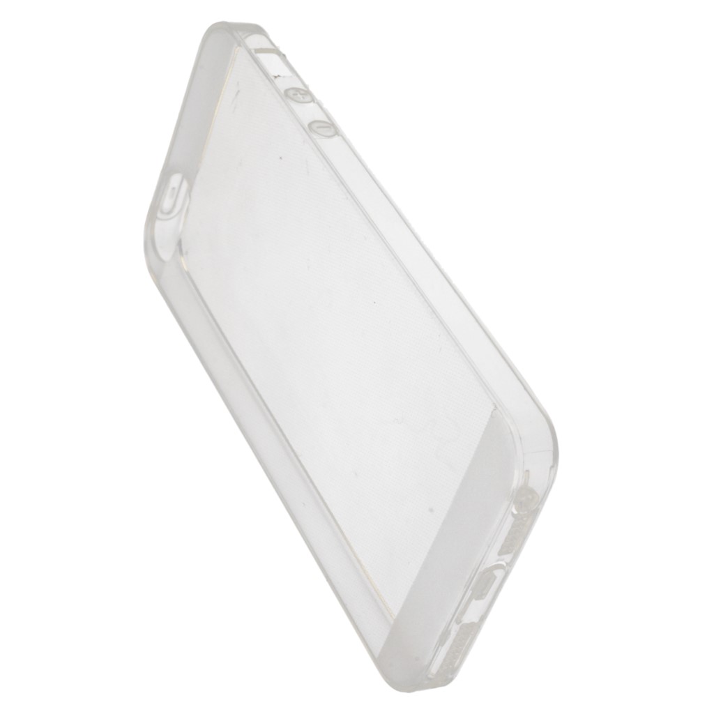 Pokrowiec silikonowe etui Back Case przeroczyste APPLE iPhone SE / 4