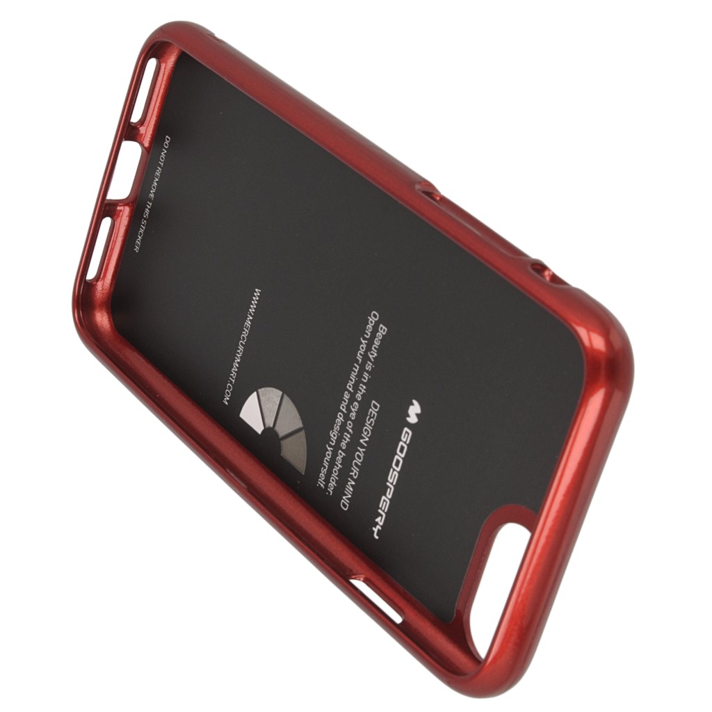 Pokrowiec Jelly Case czerwony APPLE iPhone 8 / 4