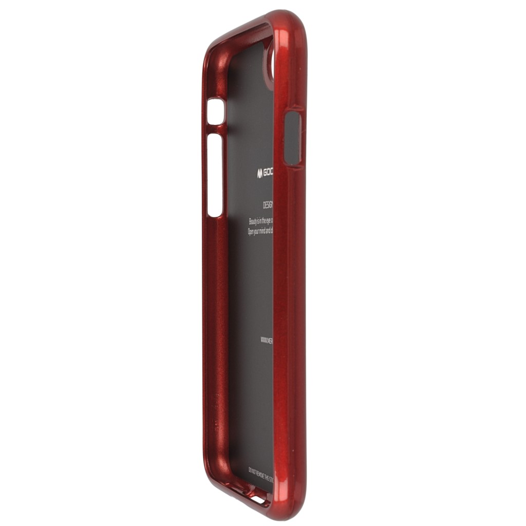 Pokrowiec Jelly Case czerwony APPLE iPhone 8 / 7