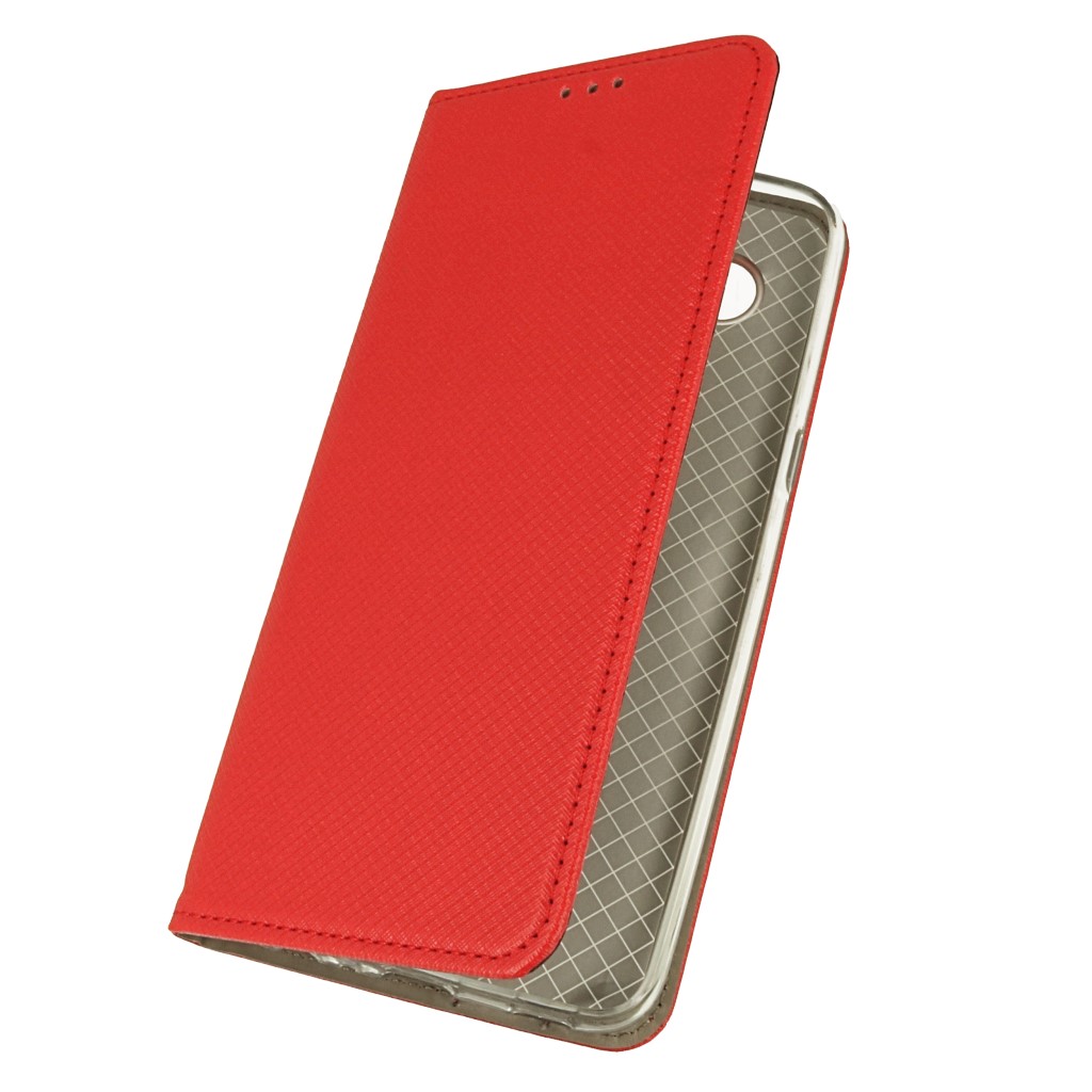 Pokrowiec etui z klapk Magnet Book czerwone LG K61 / 2