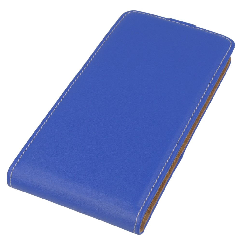 Pokrowiec z klapk na magnes Prestige Slim Flexi niebieski LG G3 mini / 2