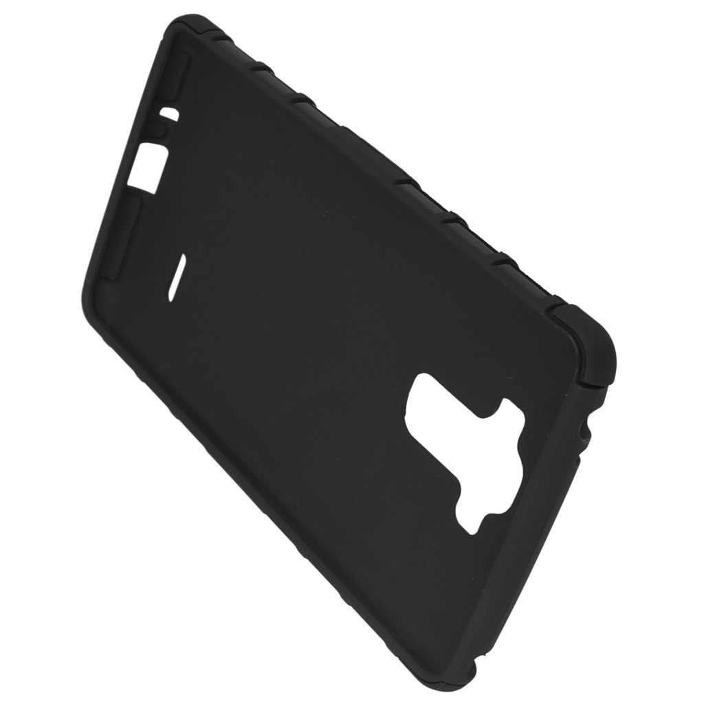 Pokrowiec etui pancerne Hybrid Case czarny Microsoft Lumia 430 Dual SIM / 4