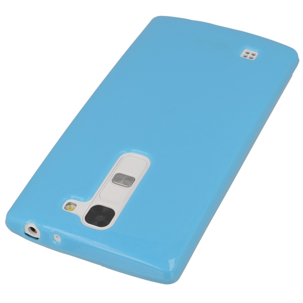 Pokrowiec silikonowe etui BACK CASE niebieskie Microsoft Lumia 535 Dual SIM / 2