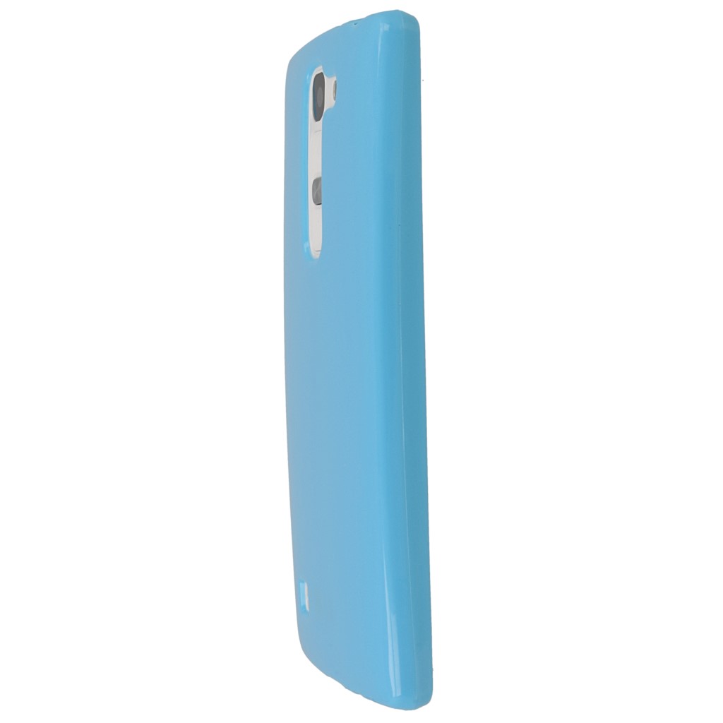 Pokrowiec silikonowe etui BACK CASE niebieskie Microsoft Lumia 535 / 5