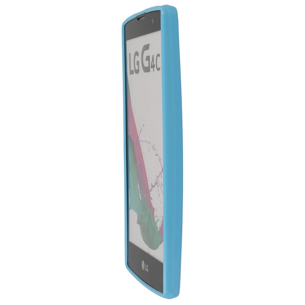 Pokrowiec silikonowe etui BACK CASE niebieskie Microsoft Lumia 535 Dual SIM / 6