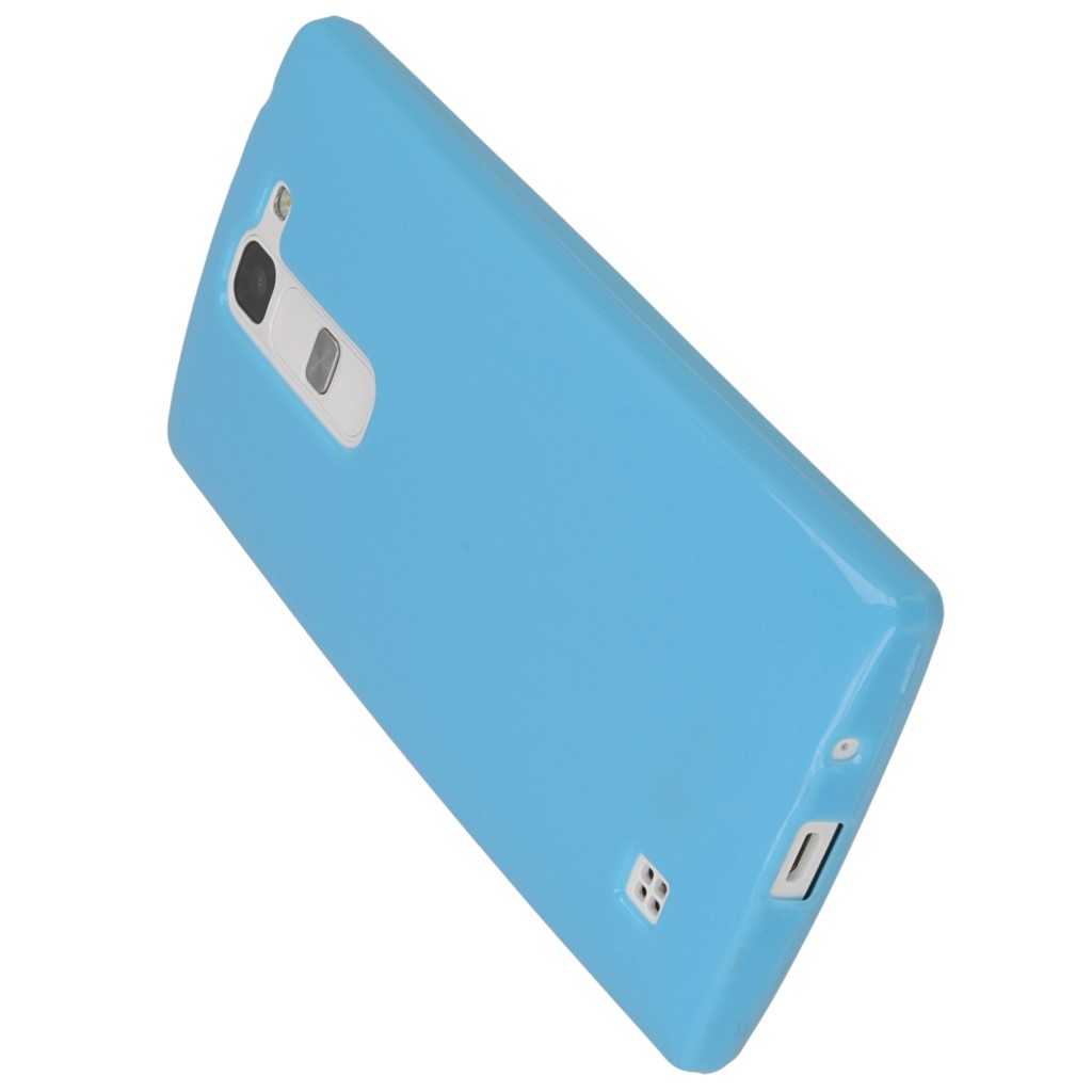 Pokrowiec silikonowe etui BACK CASE niebieskie Microsoft Lumia 535 Dual SIM / 7