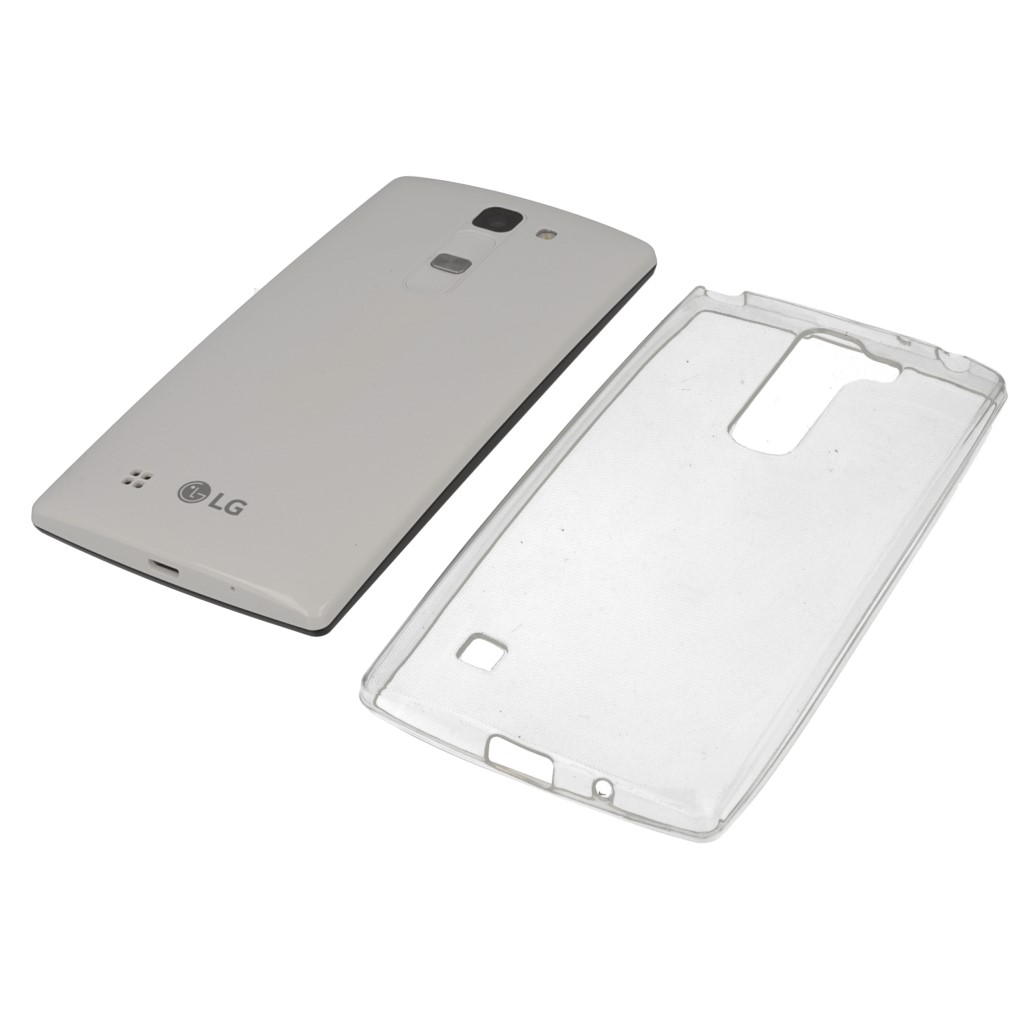 Pokrowiec silikonowe etui Back Case przeroczyste LG Magna / 5