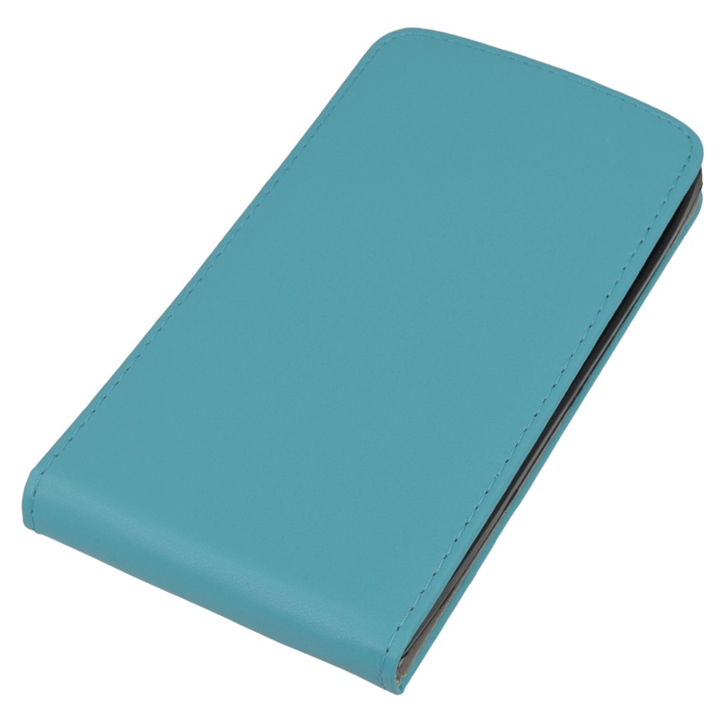 Pokrowiec z klapk na magnes Prestige Slim Flexi jasny niebieski LG G4s / 3