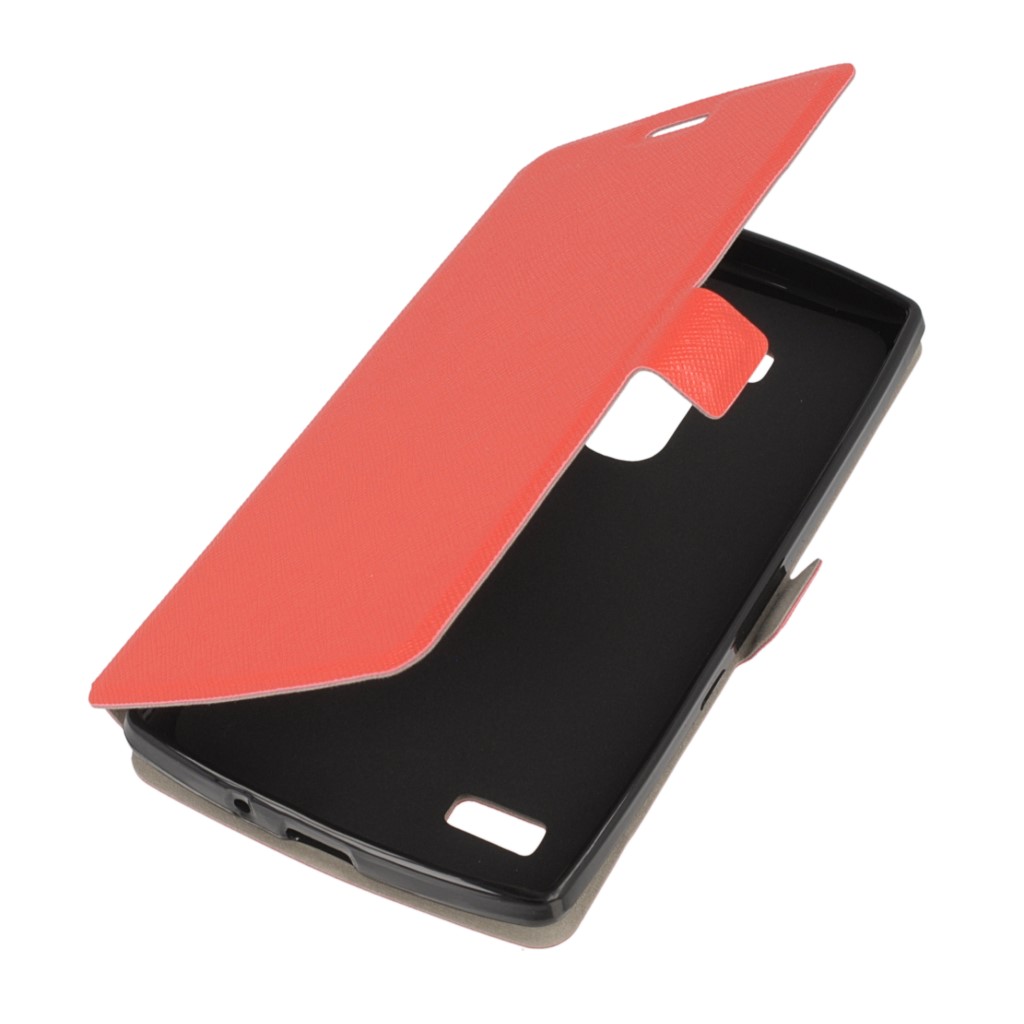 Pokrowiec Flip Case Soft czerwony LG G4 Beat