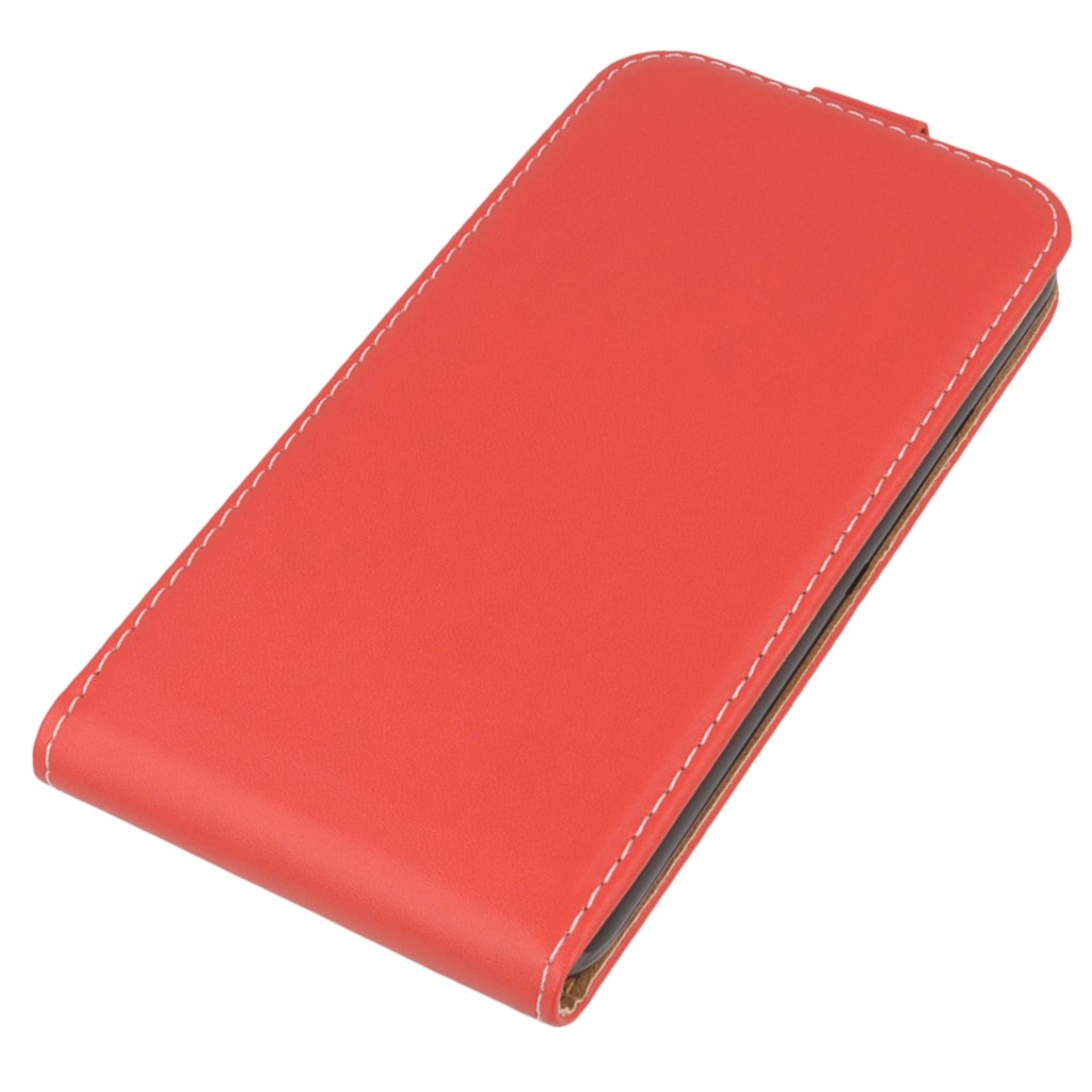 Pokrowiec z klapk na magnes Prestige Slim Flexi czerwony LG G5 / 3