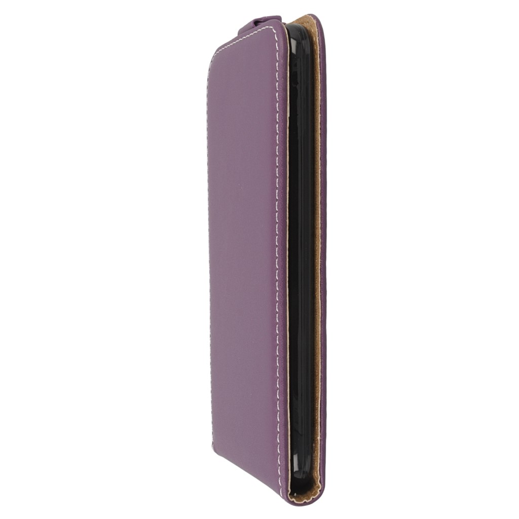 Pokrowiec z klapk na magnes Prestige Slim Flexi fioletowy LG G5 / 5