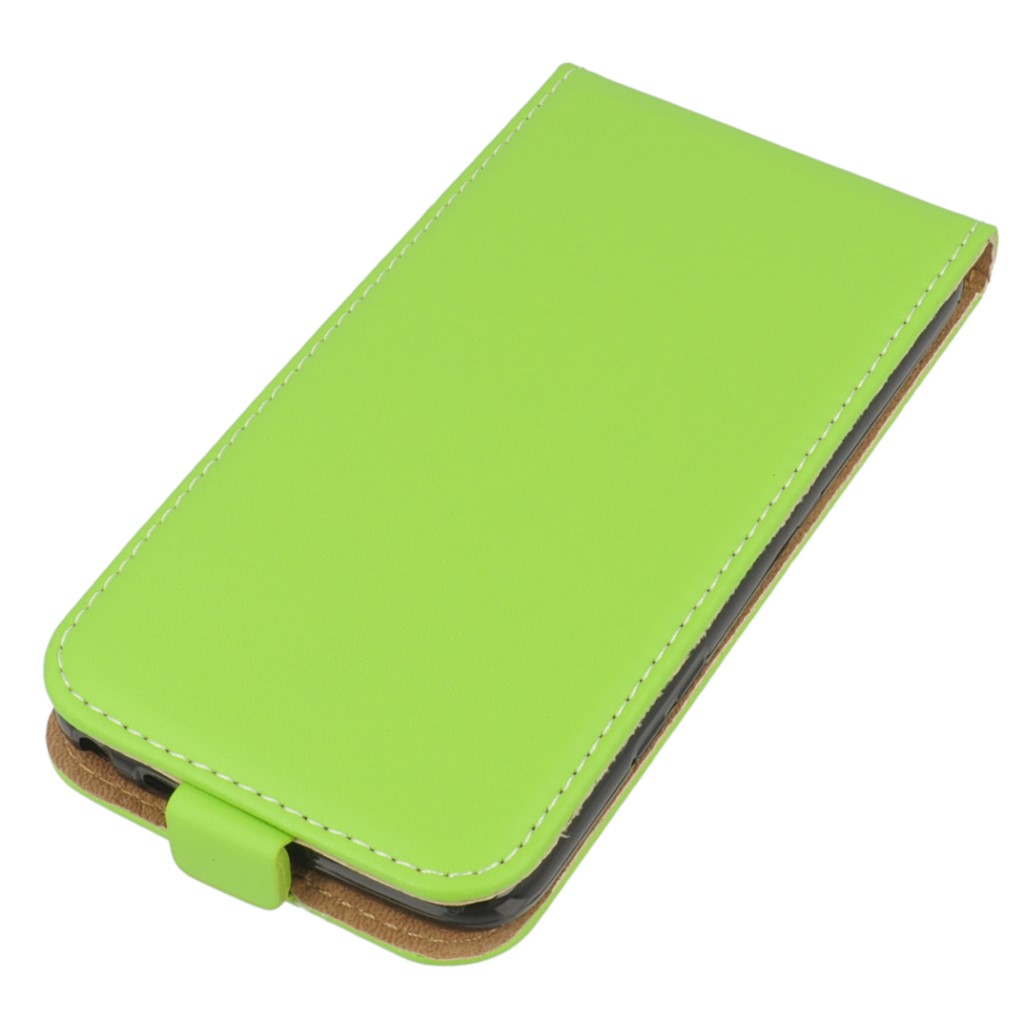 Pokrowiec z klapk na magnes Prestige Slim Flexi zielony LG G5 / 2