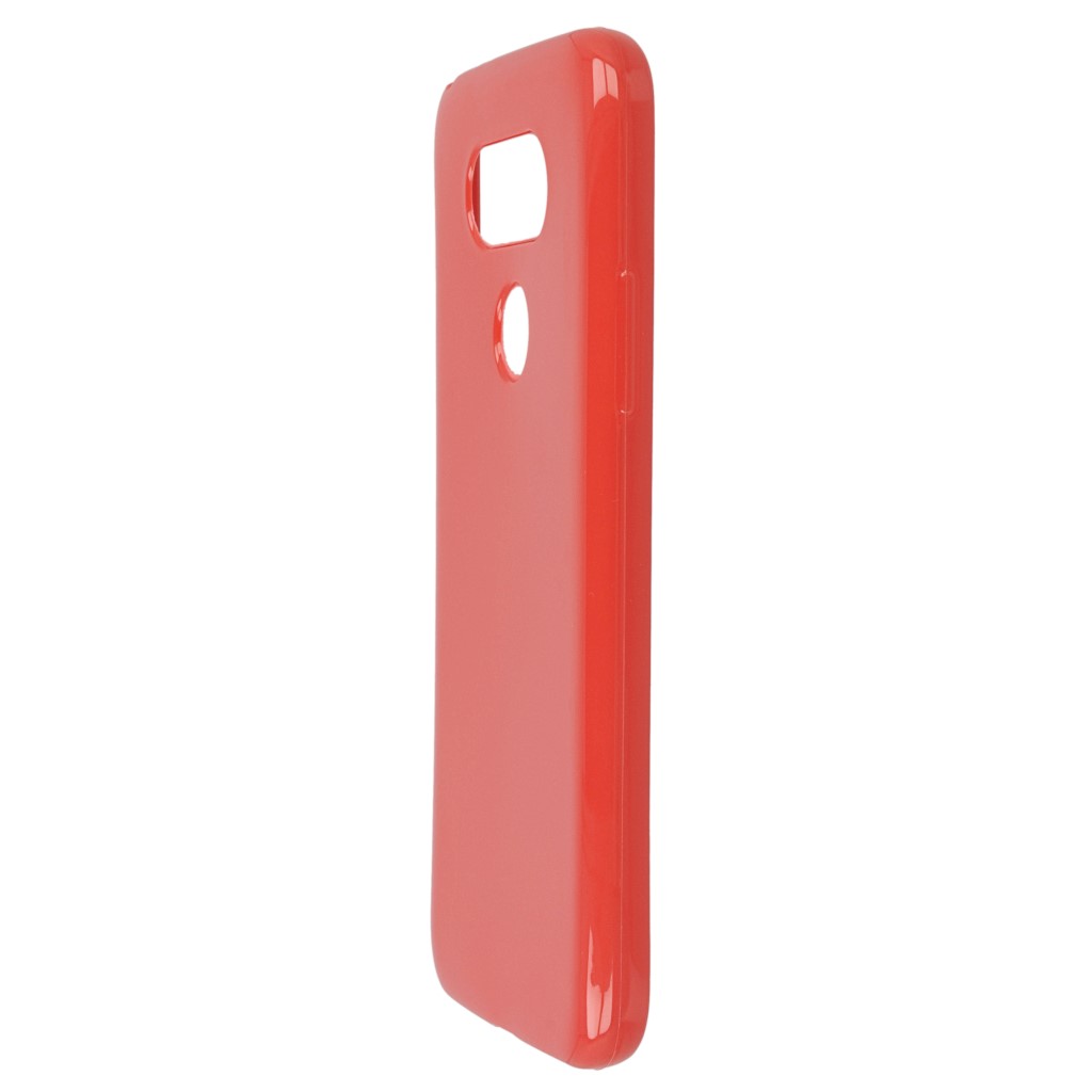 Pokrowiec silikonowe etui BACK CASE czerwone LG G5 / 6