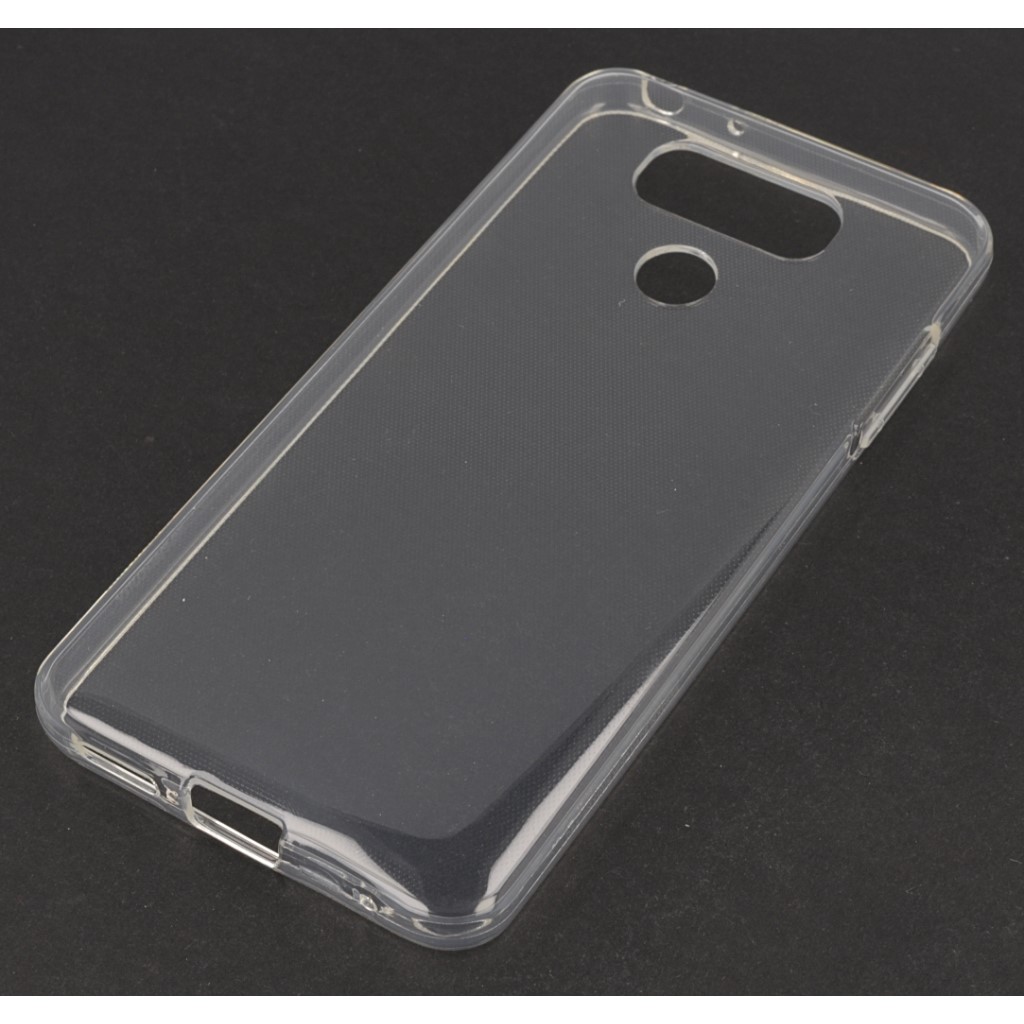 Pokrowiec silikonowe etui Back Case przeroczyste LG G6+