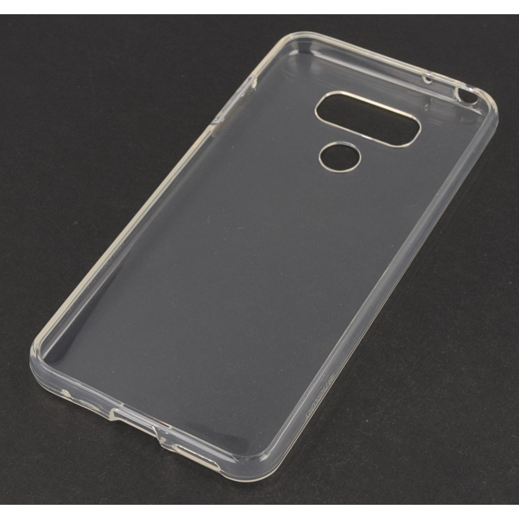 Pokrowiec silikonowe etui Back Case przeroczyste LG G6+ / 4