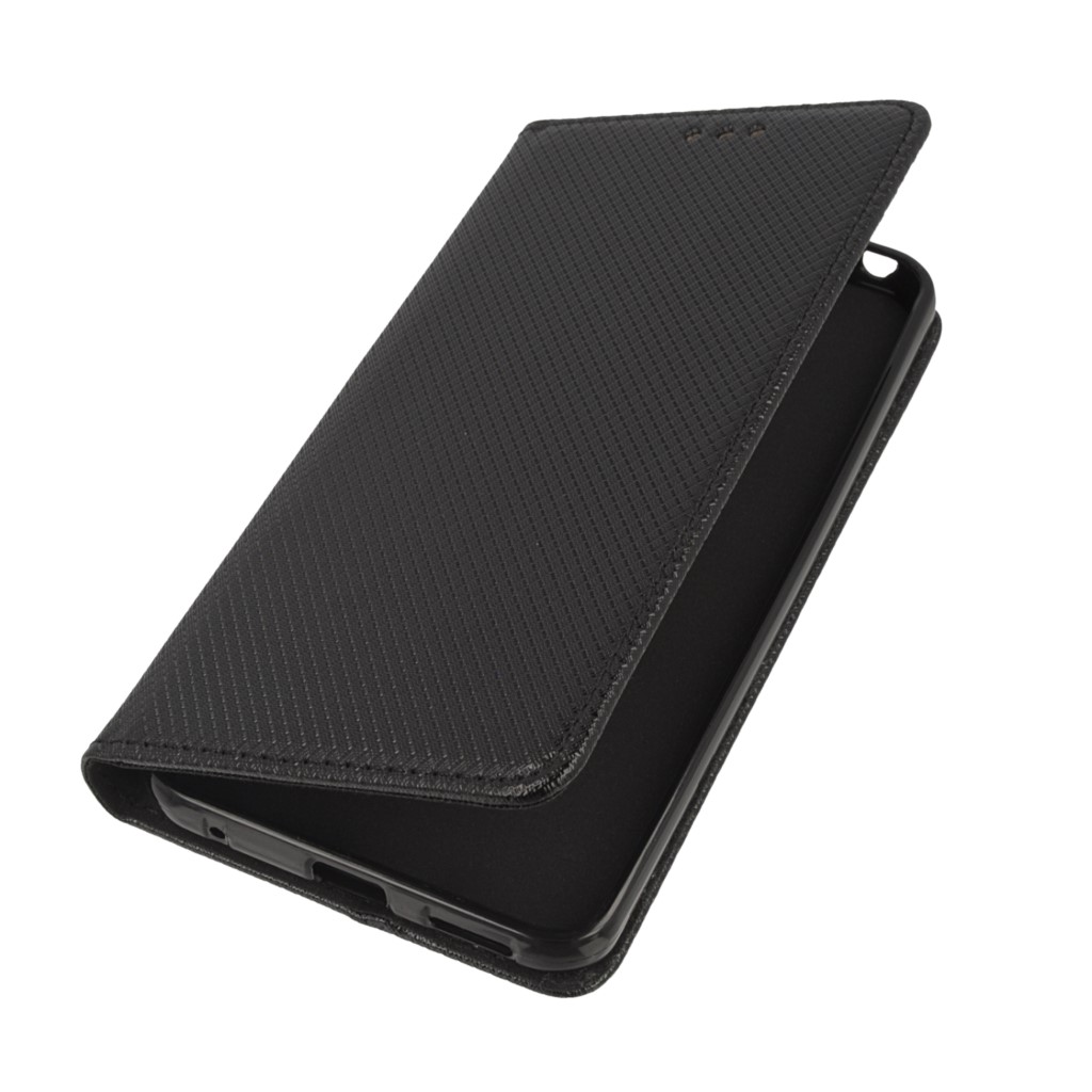 Pokrowiec etui z klapk Magnet Book czarne LG G6