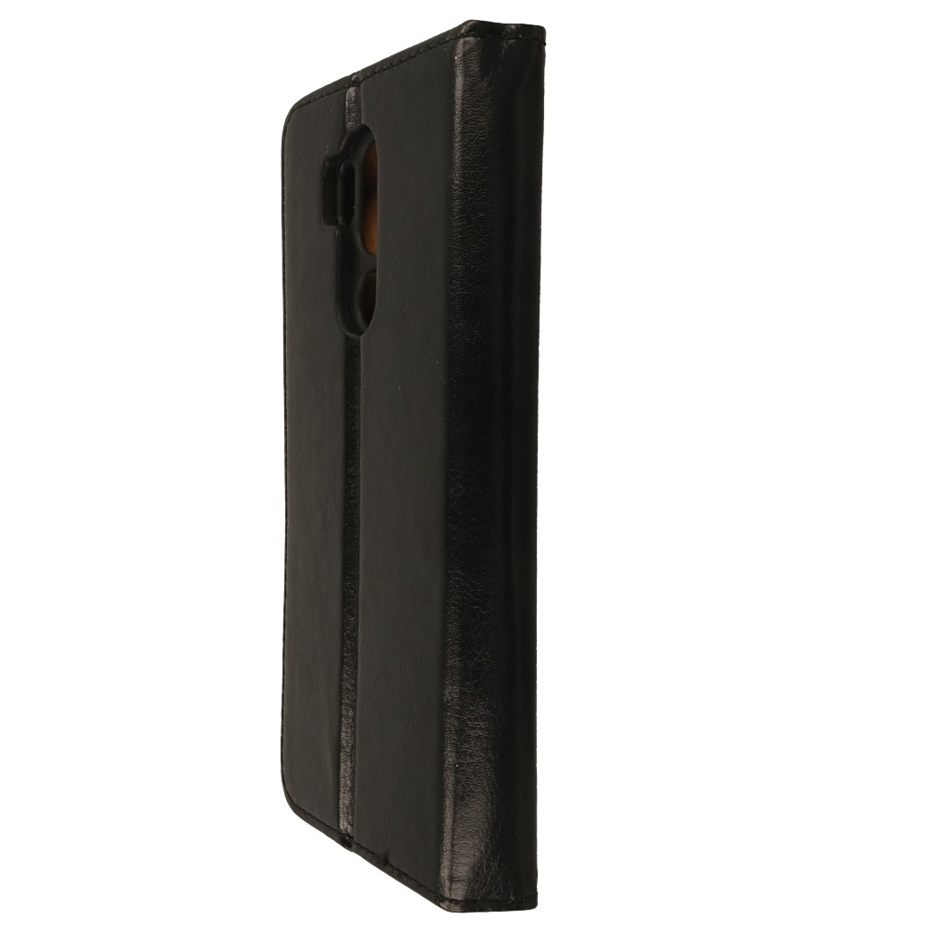 Pokrowiec etui skrzane Flexi Book Special czarne LG G7 ThinQ / 8