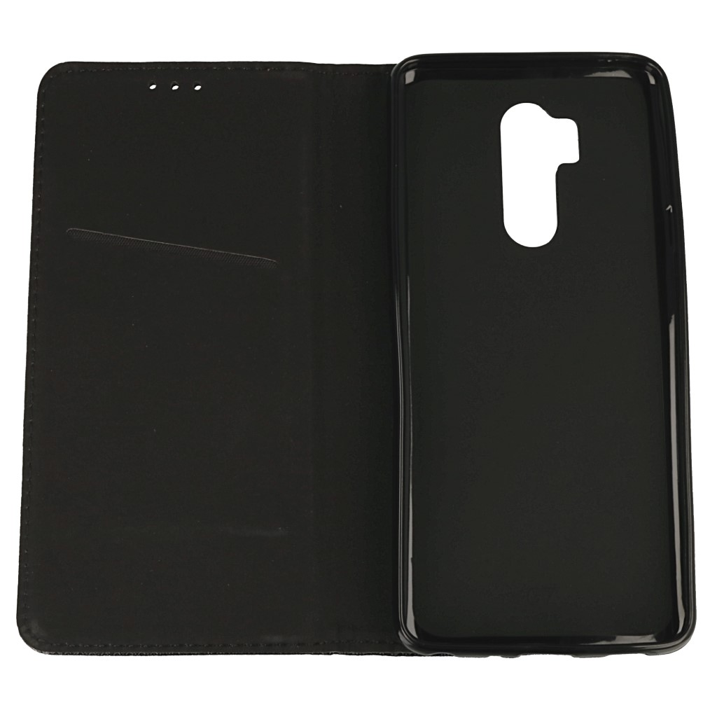 Pokrowiec etui z klapk Magnet Book czarne SAMSUNG SM-G920F Galaxy S6 / 2