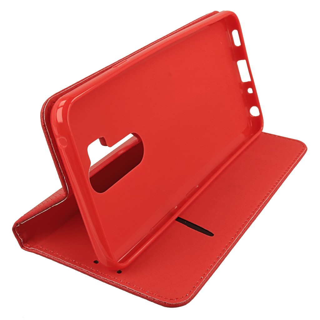Pokrowiec etui z klapk Magnet Book czerwone LG G7 ThinQ / 3