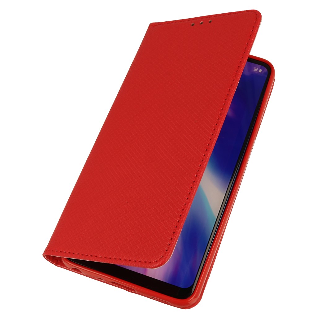 Pokrowiec etui z klapk Magnet Book czerwone LG G7 ThinQ