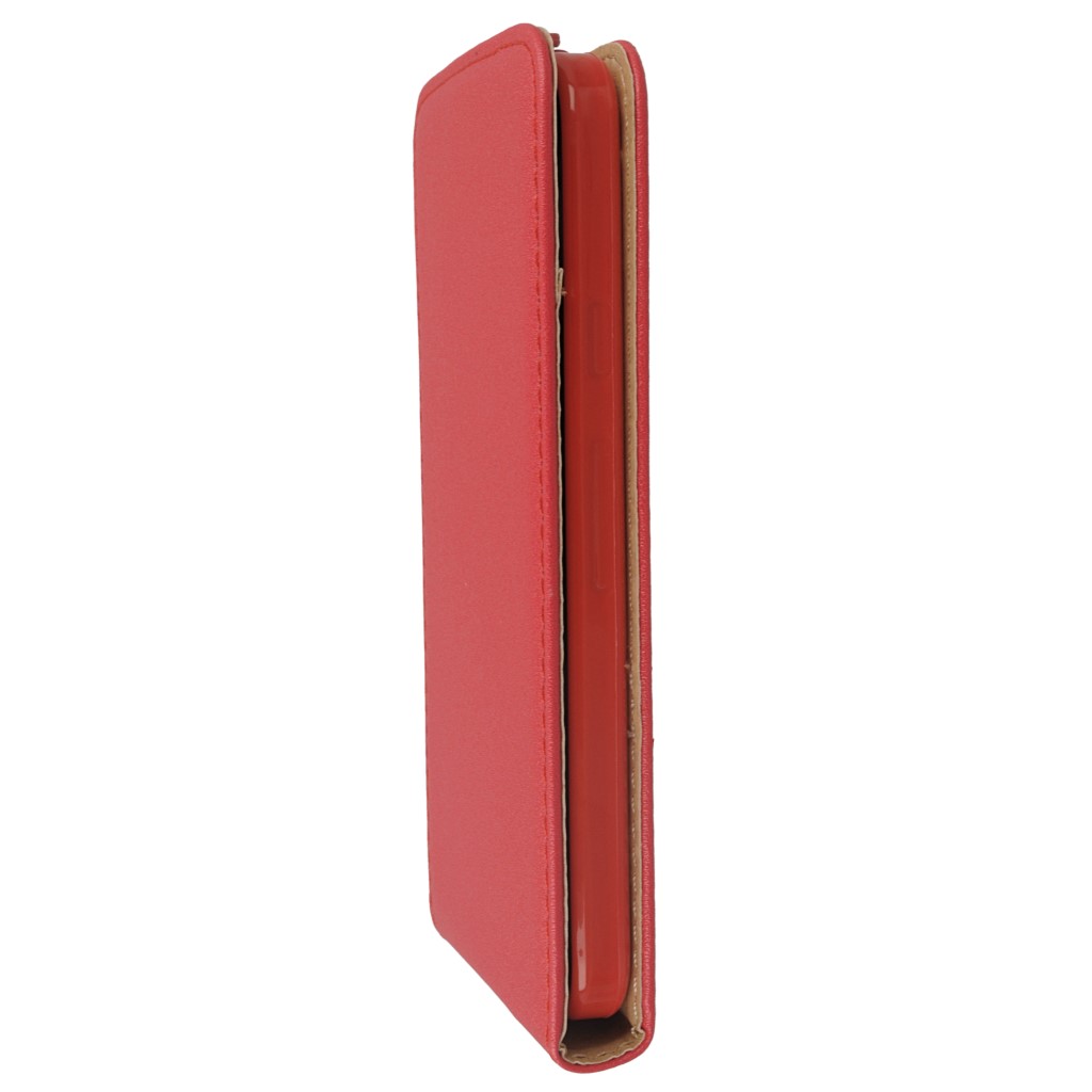 Pokrowiec z klapk na magnes Prestige Slim Flexi czerwony LG Nexus 5X / 5