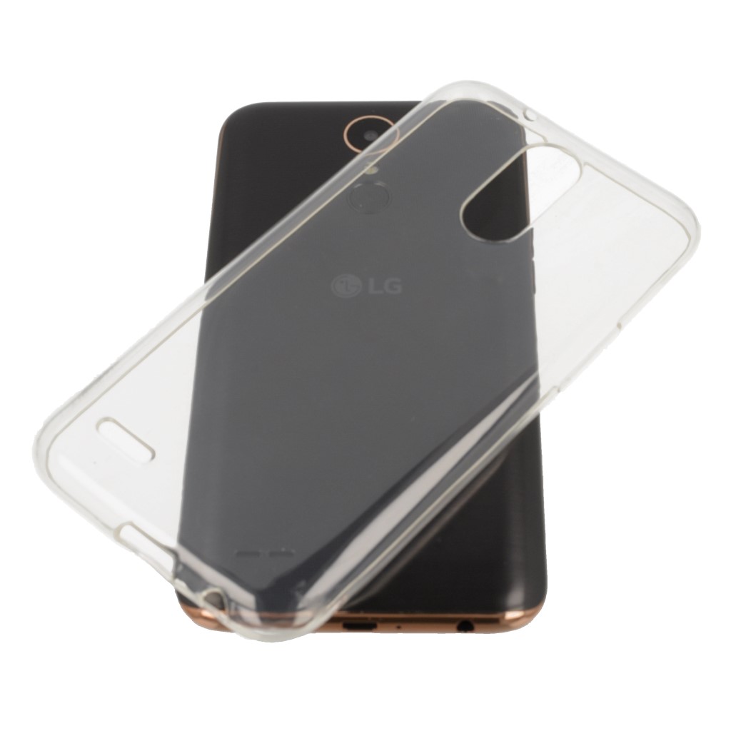 Pokrowiec silikonowe etui Back Case przeroczyste LG K10 (2017) / 2