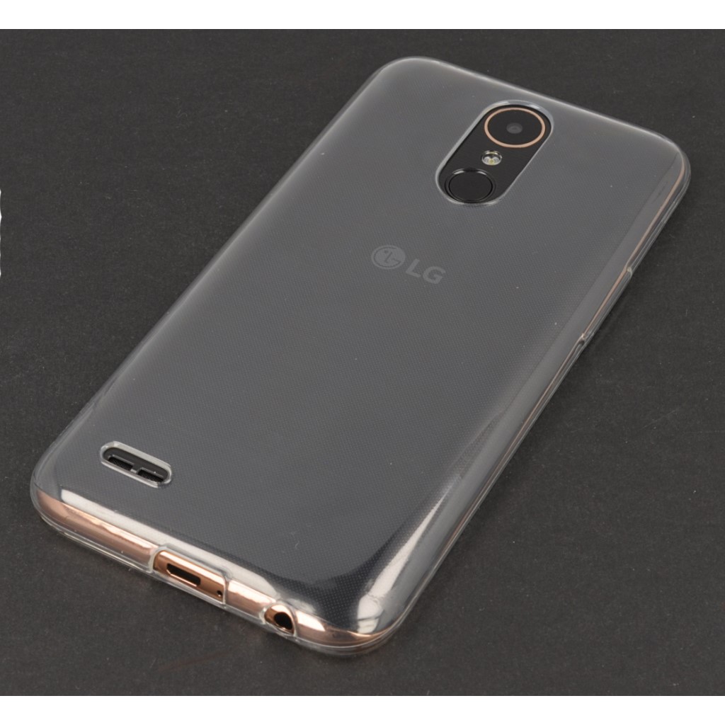 Pokrowiec silikonowe etui Back Case przeroczyste LG K10 (2017) / 3