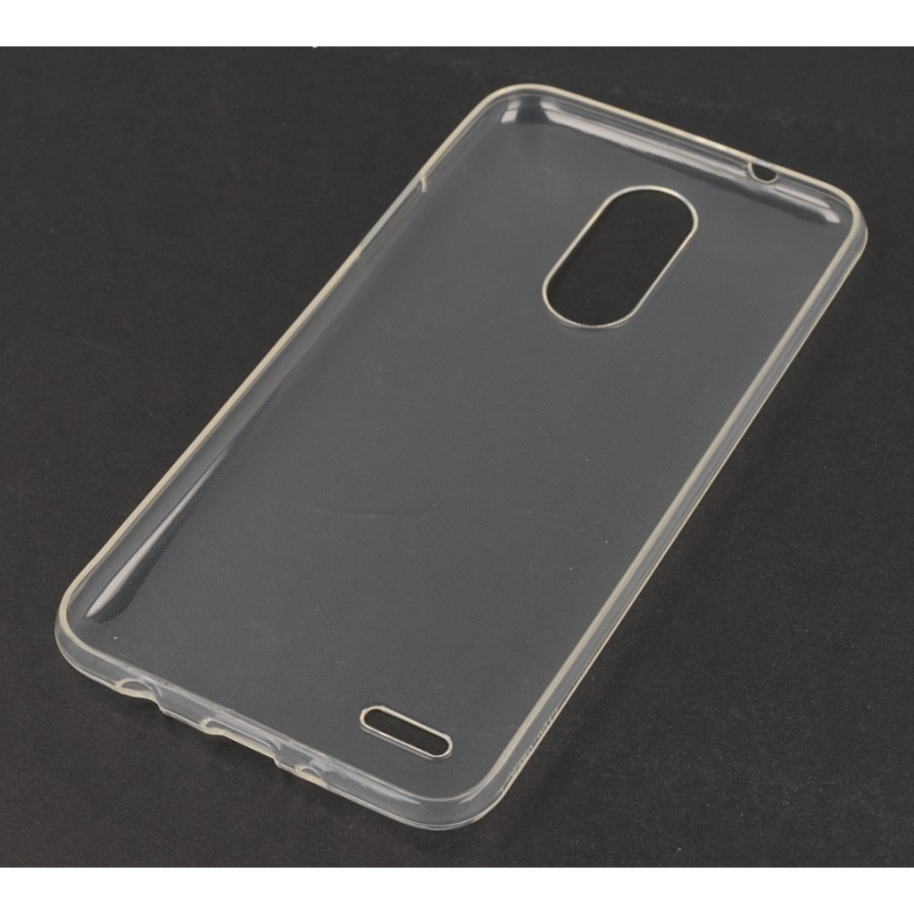 Pokrowiec silikonowe etui Back Case przeroczyste LG K4 (2017) / 2