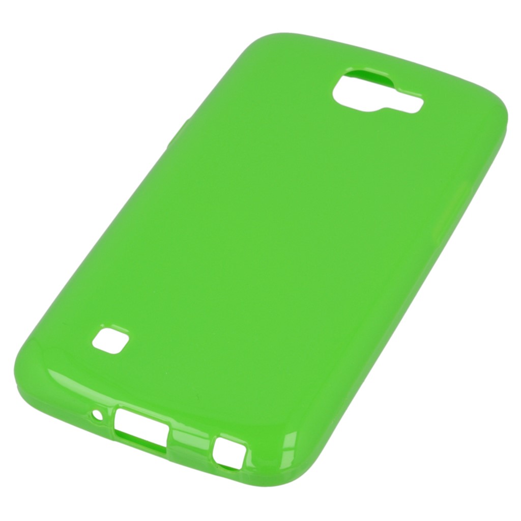 Pokrowiec silikonowe etui BACK CASE zielone LG K4