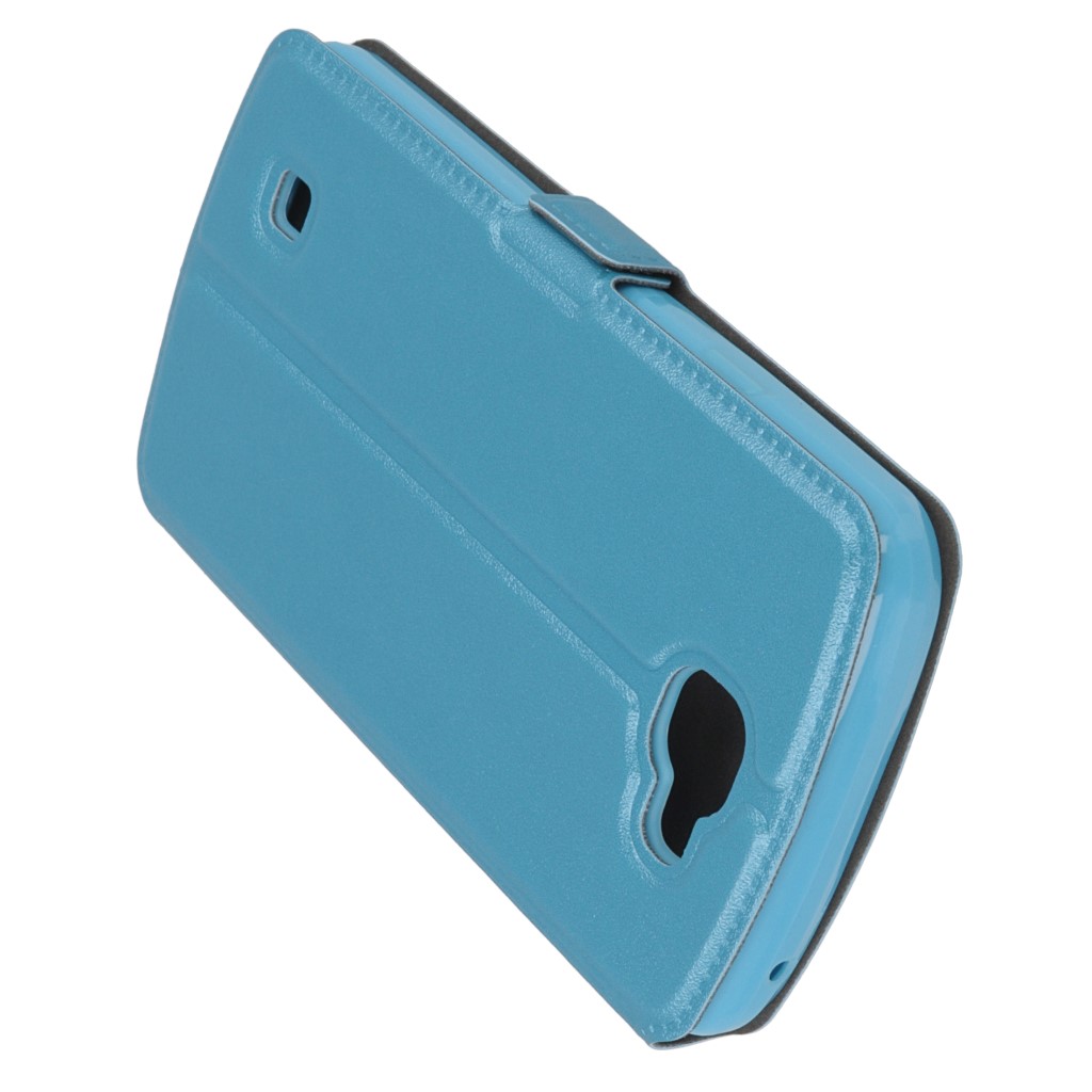 Pokrowiec etui Flexi Book niebieski HTC Desire 630 / 5