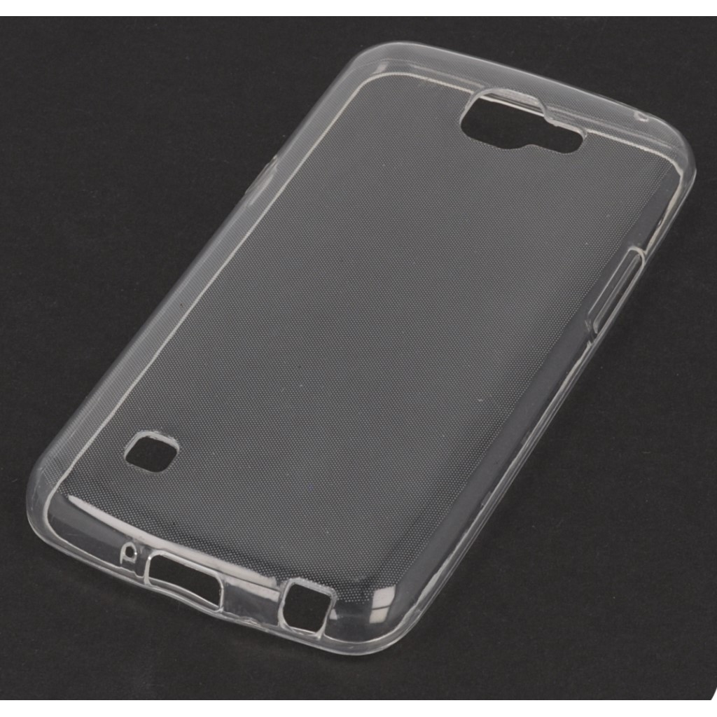 Pokrowiec silikonowe etui Back Case przeroczyste LG K4