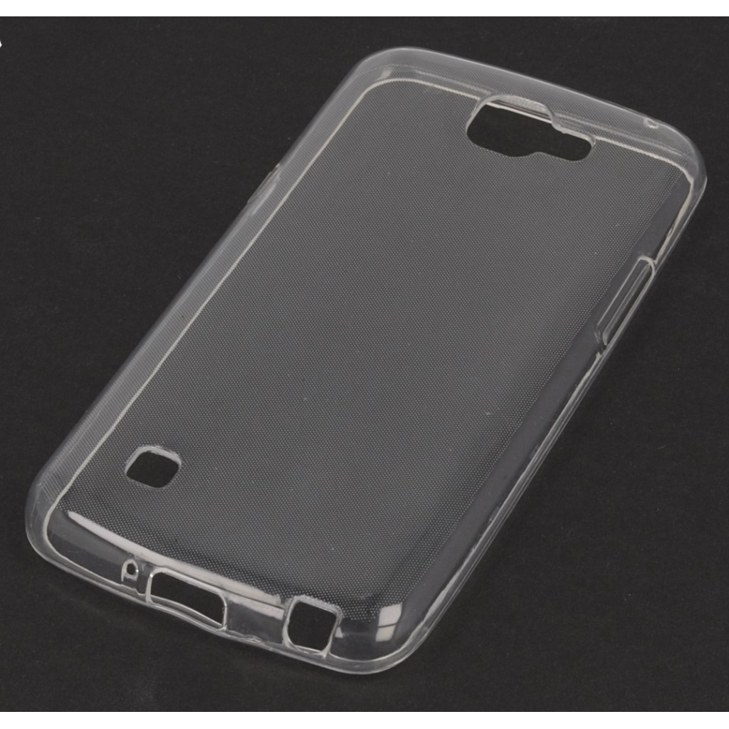 Pokrowiec silikonowe etui Back Case przeroczyste LG K4 / 2