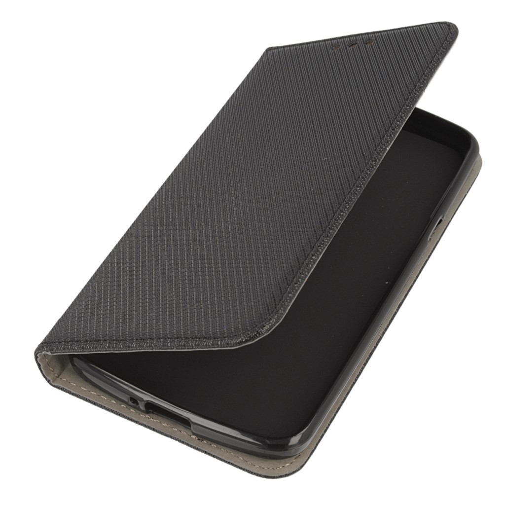Pokrowiec etui z klapk Magnet Book czarne SAMSUNG GT-i9300 Galaxy S III