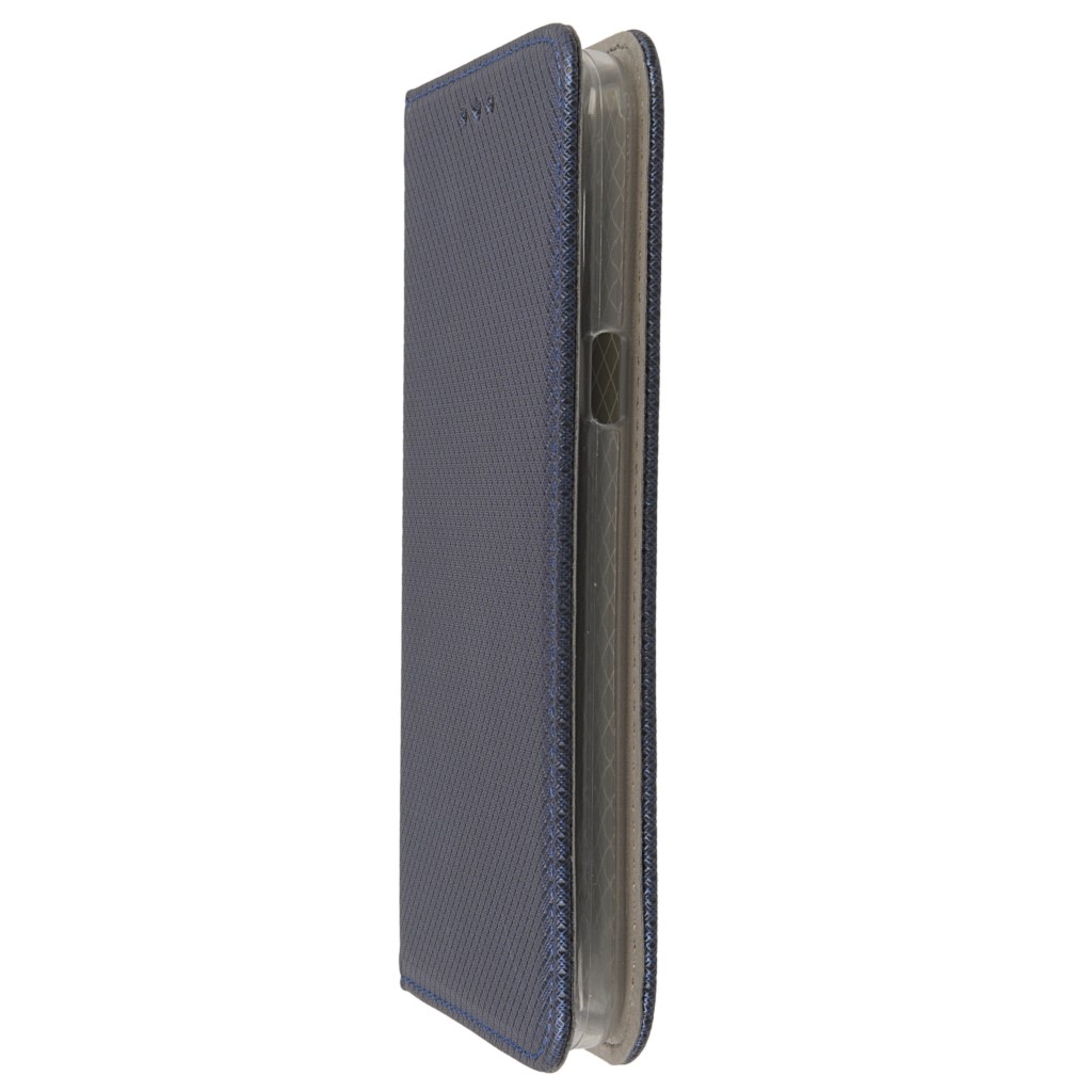Pokrowiec etui z klapk Magnet Book granatowe SAMSUNG Galaxy A5 2018 / 6