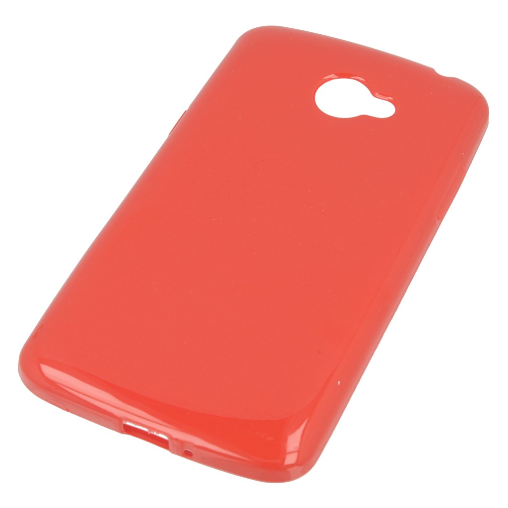 Pokrowiec silikonowe etui BACK CASE czerwone LG K5