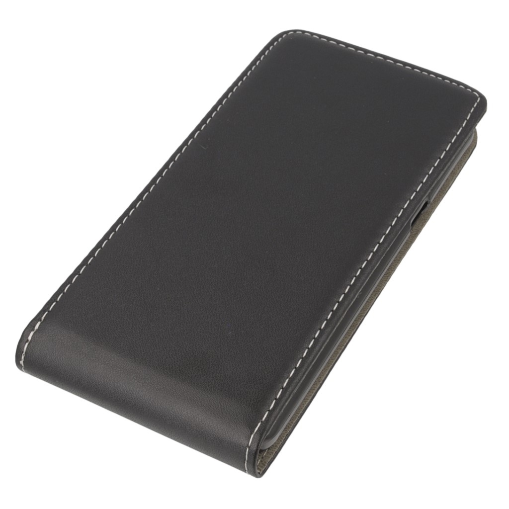 Pokrowiec z klapk na magnes Prestige Slim Flexi czarny LG K5 / 3
