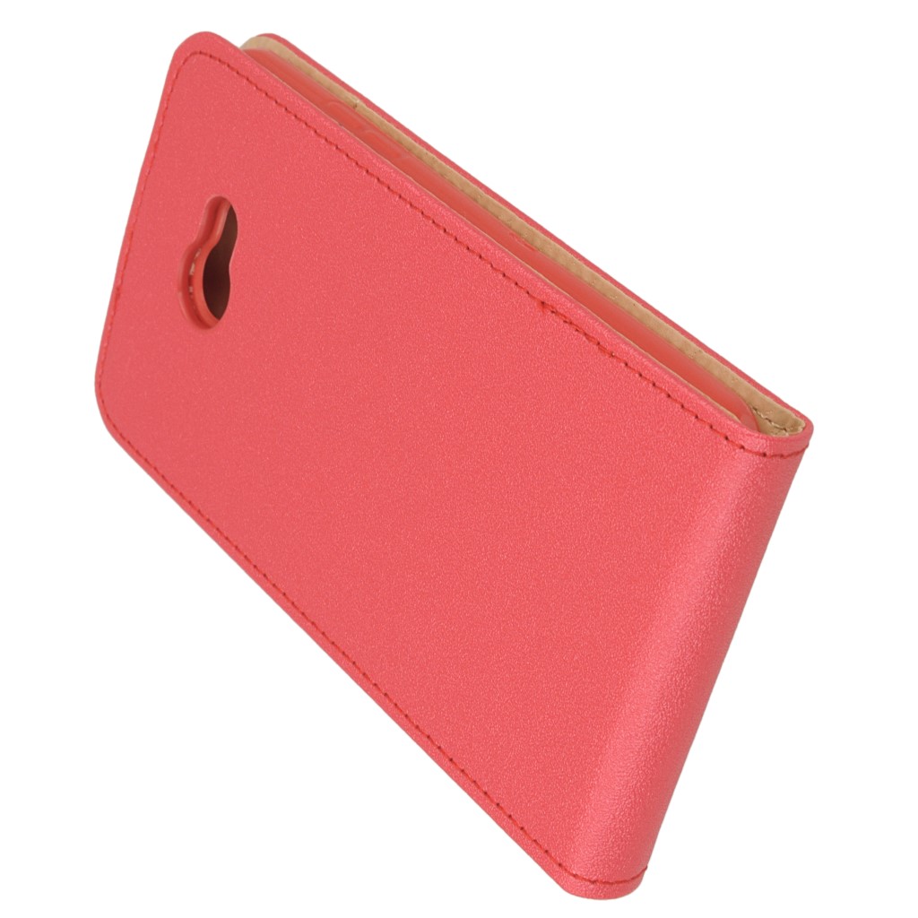 Pokrowiec z klapk na magnes Prestige Slim Flexi czerwony LG K5 / 5