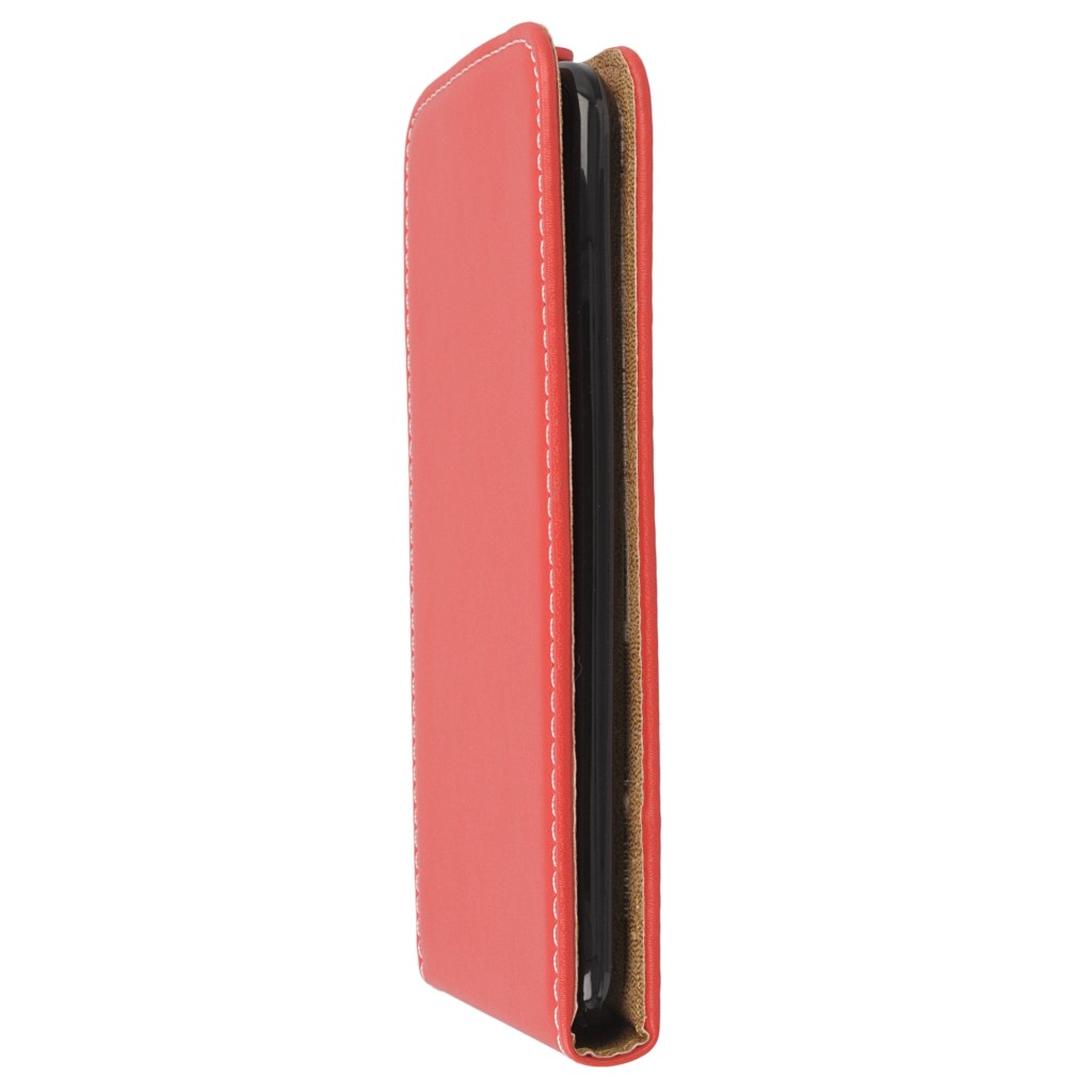 Pokrowiec z klapk na magnes Prestige Slim Flexi czerwony LG K7 / 6
