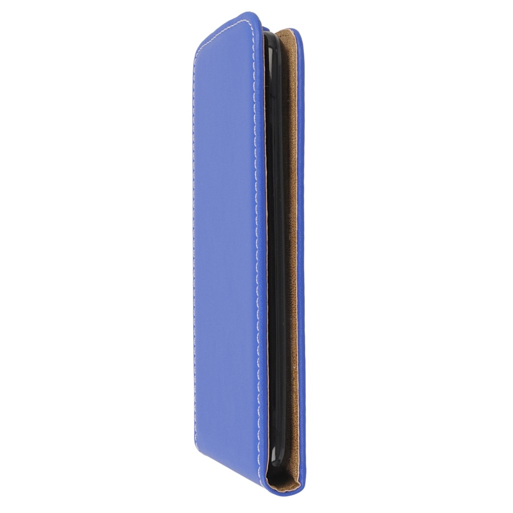 Pokrowiec z klapk na magnes Prestige Slim Flexi niebieski LG K7 / 6