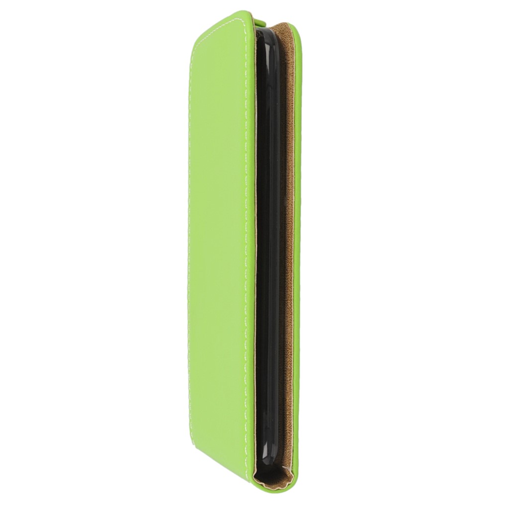 Pokrowiec z klapk na magnes Prestige Slim Flexi zielony LG K7 / 6