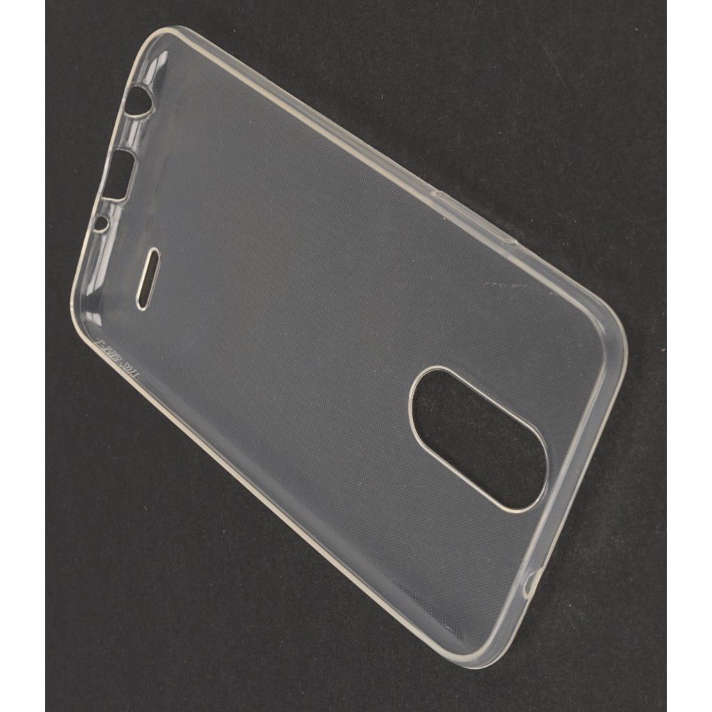 Pokrowiec silikonowe etui Back Case przeroczyste LG K8 (2017) / 4