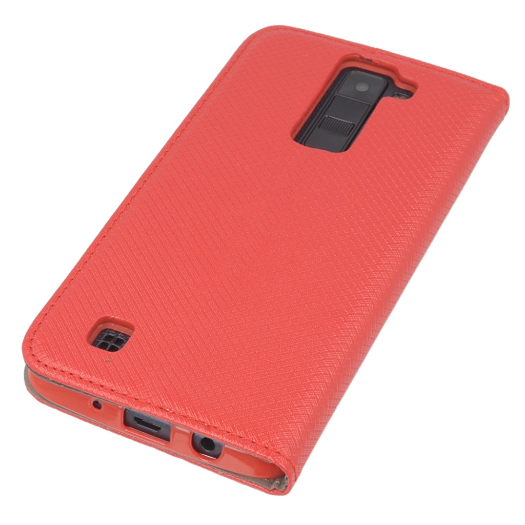 Pokrowiec etui z klapk Magnet Book czerwone myPhone C-Smart Pix / 4