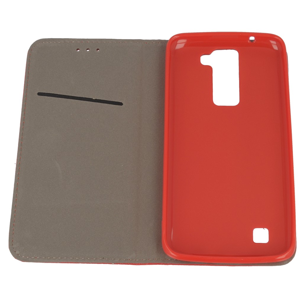 Pokrowiec etui z klapk Magnet Book czerwone myPhone C-Smart Pix / 10
