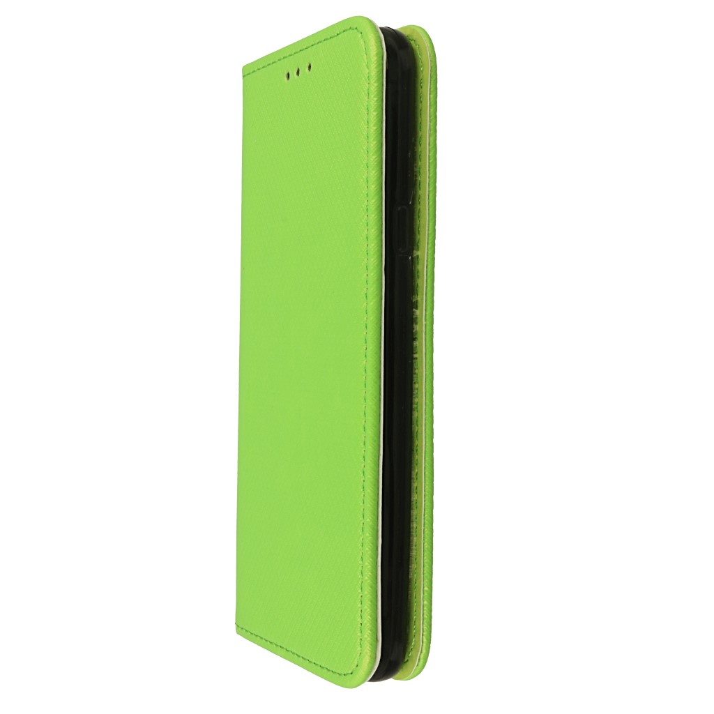 Pokrowiec etui z klapk Magnet Book zielone LG Q6 / 5