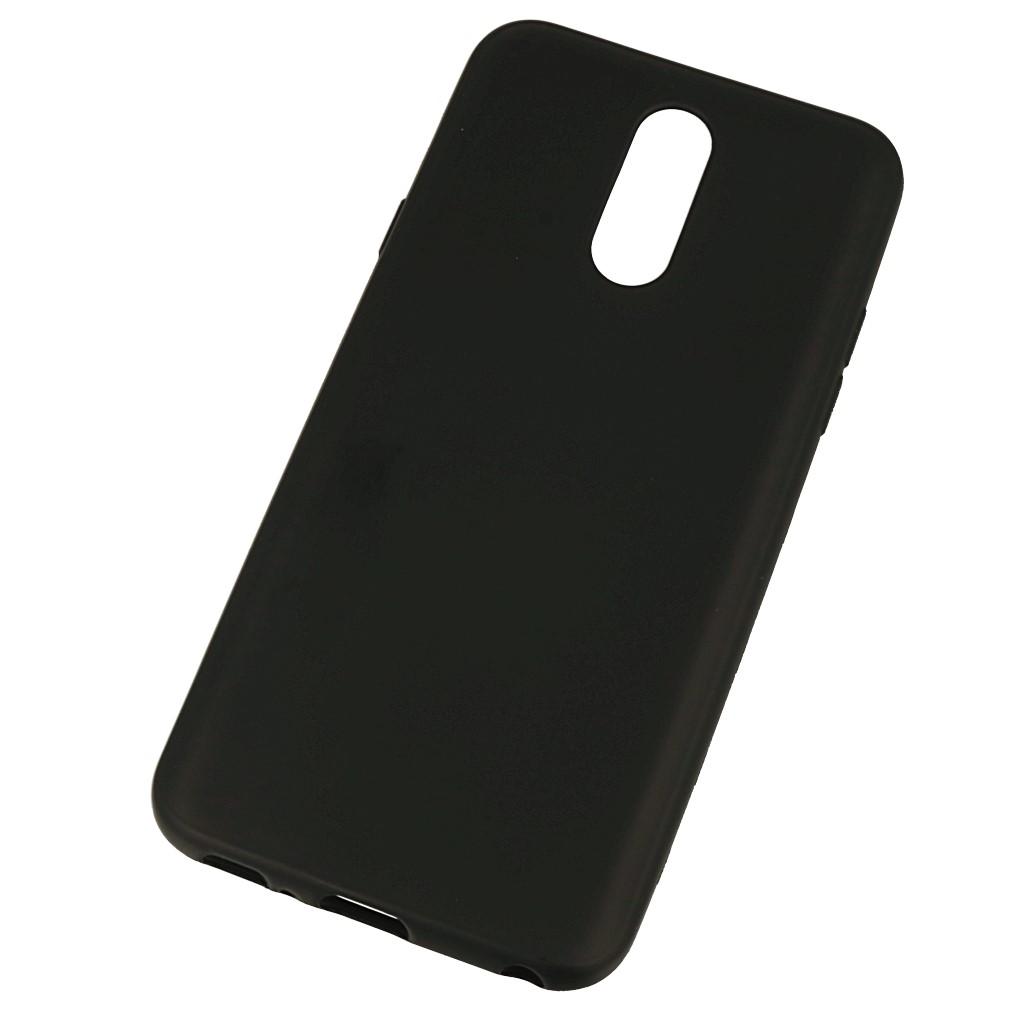 Pokrowiec etui silikonowe Jelly Case Mat czarne LG Q7